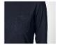 Donker T-shirt met lange mouwen en borstzak.