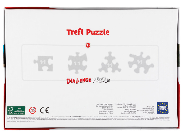 Ga naar volledige schermweergave: Trefl Challenge puzzel, 272 stukjes - afbeelding 7