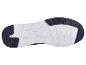 Witte en zwarte sportschoenzool met antislip patroon