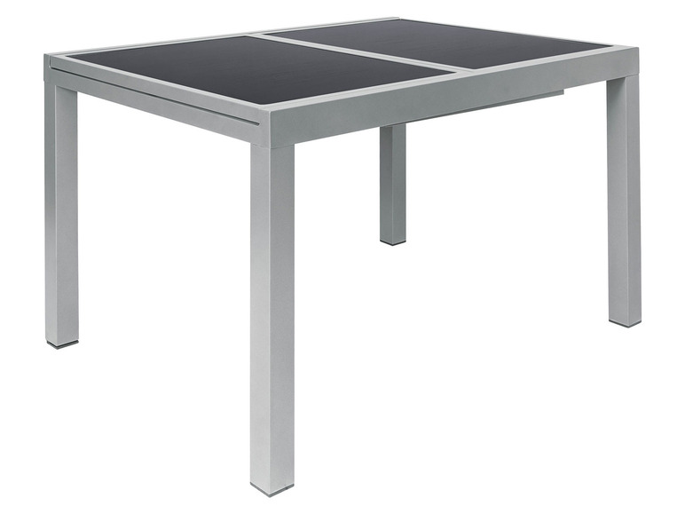 Aller en mode plein écran Table de jardin en aluminium gris extensible LIVARNO home Houston - Photo 1