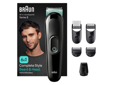 BRAUN Tondeuse barbe et cheveux »MGK3411«