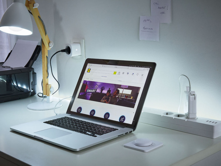 Aller en mode plein écran SILVERCREST® Bloc multiprise USB Smart Home - Photo 2