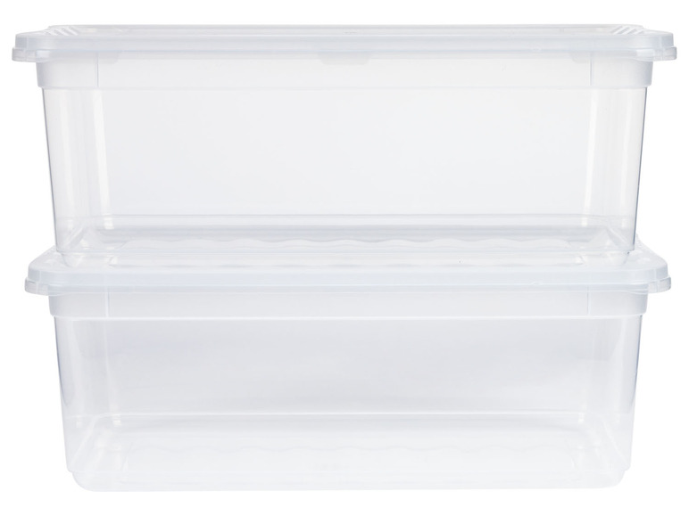 Aller en mode plein écran LIVARNO home Set de boîtes de rangement, avec couvercle réversible, 8 pièces - Photo 10