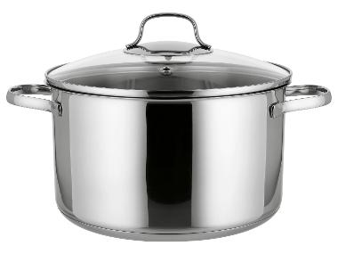 SILVERCREST® Casserole en acier inoxydable, Ø 24 cm