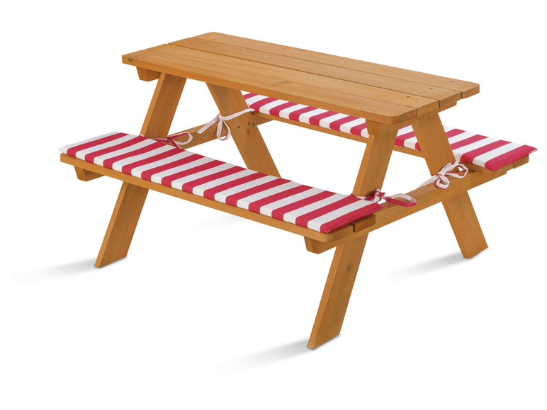 Ga naar volledige schermweergave: LIVARNO home Houten picknicktafel voor kinderen - afbeelding 4