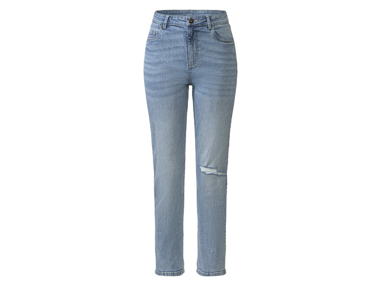 Ga naar volledige schermweergave: esmara® Straight fit jeans van een katoenmix - afbeelding 5