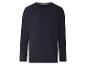 Donkerblauw T-shirt met lange mouwen