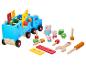 Peppa Pig houten speelgoedset met vrachtwagen, schroeven, moeren en gereedschap.
