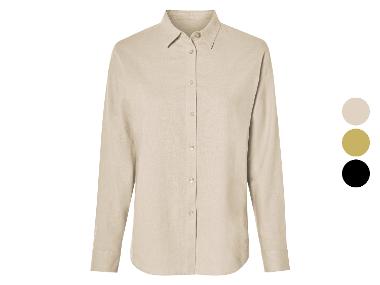 ESMARA® Chemise en lin pour femmes
