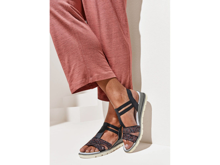 Ga naar volledige schermweergave: Sandalen met Footflexx-zool en G-wijdte - afbeelding 7