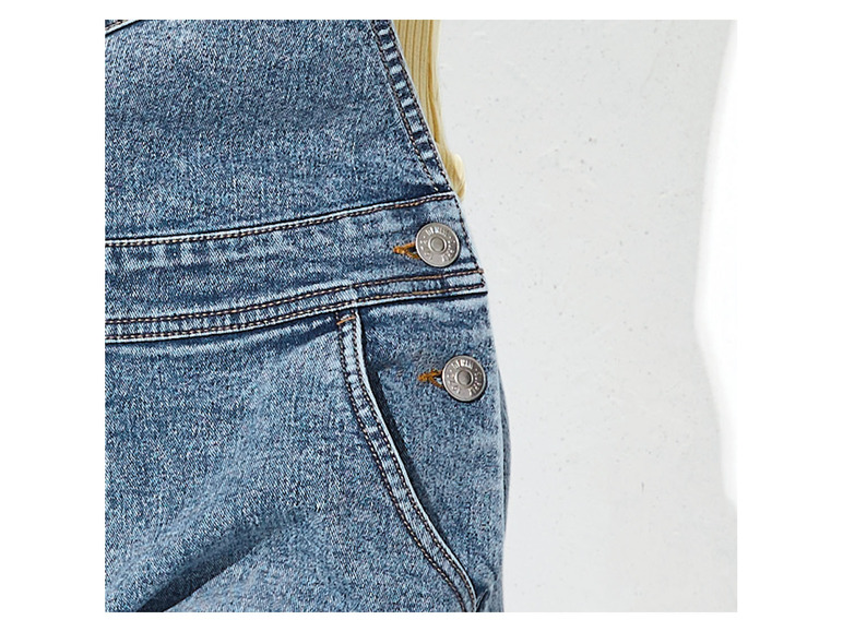 Ga naar volledige schermweergave: esmara® Salopette uit jeans van een katoenmix - afbeelding 5