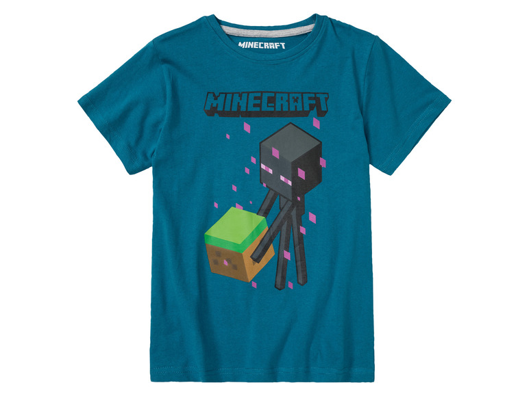 Aller en mode plein écran Minecraft Pyjama pour enfants, qualité single jersey - Photo 4