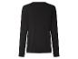 T-shirt noir à manches longues pour homme, vue arrière