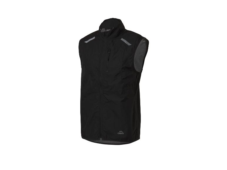Zwart Crivit hardloopvest.