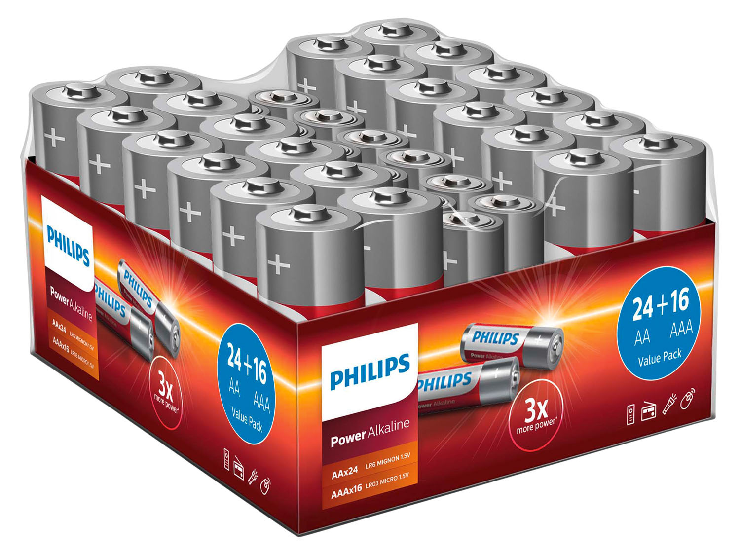 Respectvol Hen lastig PHILIPS Multipack batterijen online kopen op Lidl.be