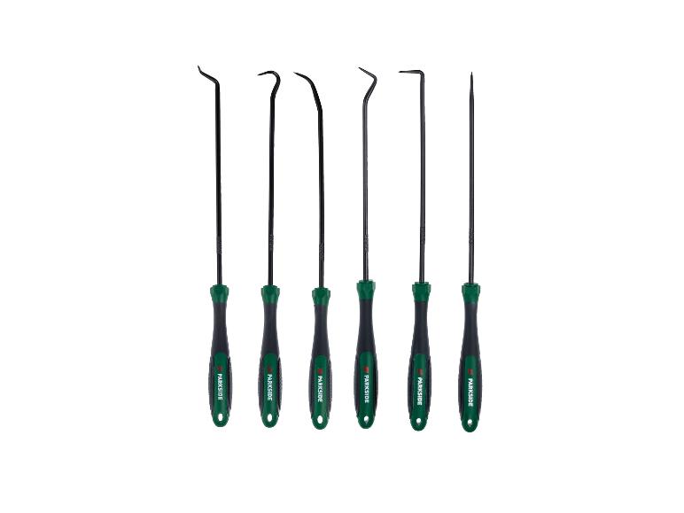 PARKSIDE 6-delige haak- en pikset met ergonomische handvatten