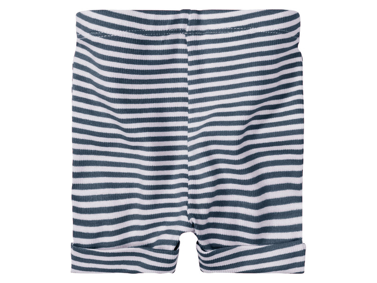 Aller en mode plein écran Set de 2 shorts bébé en un mélange de coton - Photo 13