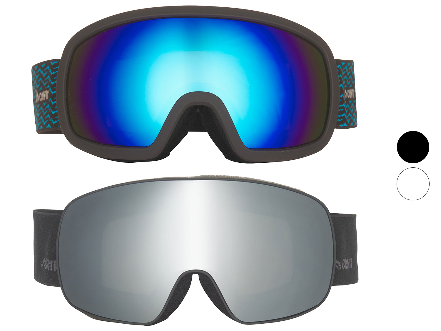 Ski- en snowboardbril voor kinderen CRIVIT