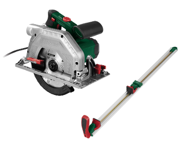 PARKSIDE® Scie circulaire »PHKS 1350 E4« et Rail de serrage et de guidage »PSS A1«