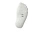 Witte inlegzool met opdruk 43-46