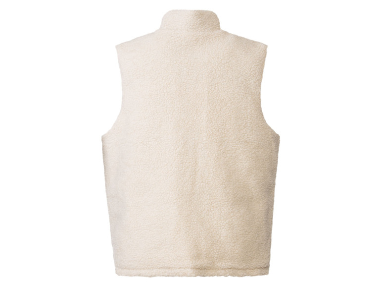 Ga naar volledige schermweergave: LIVERGY® Omkeerbare bodywarmer met imitatielamsvacht - afbeelding 8