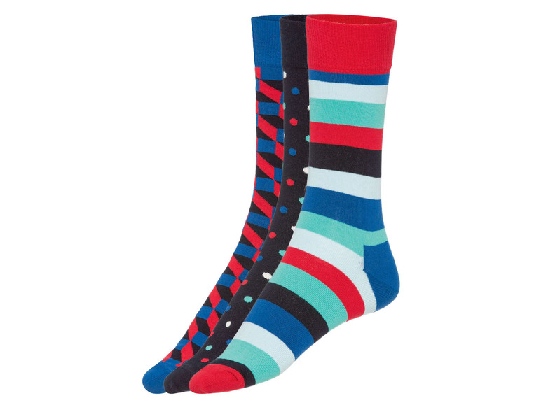 Aller en mode plein écran Happy Socks Set de 3 paires de chaussettes dans une boîte cadeau - Photo 2