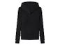 Zwarte hoodie, achteraanzicht