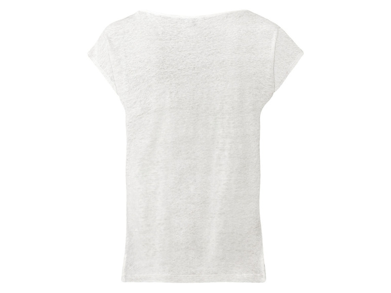 Ga naar volledige schermweergave: esmara® Nonchalant linnen T-shirt - afbeelding 8
