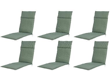 Lot de 6 coussins pour chaise de jardin, 167 x 50 cm LIVARNO home