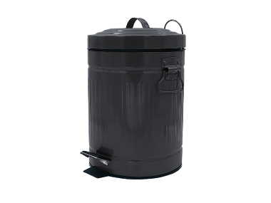 Ridder Poubelle à pédale de salle de bain 5 litres