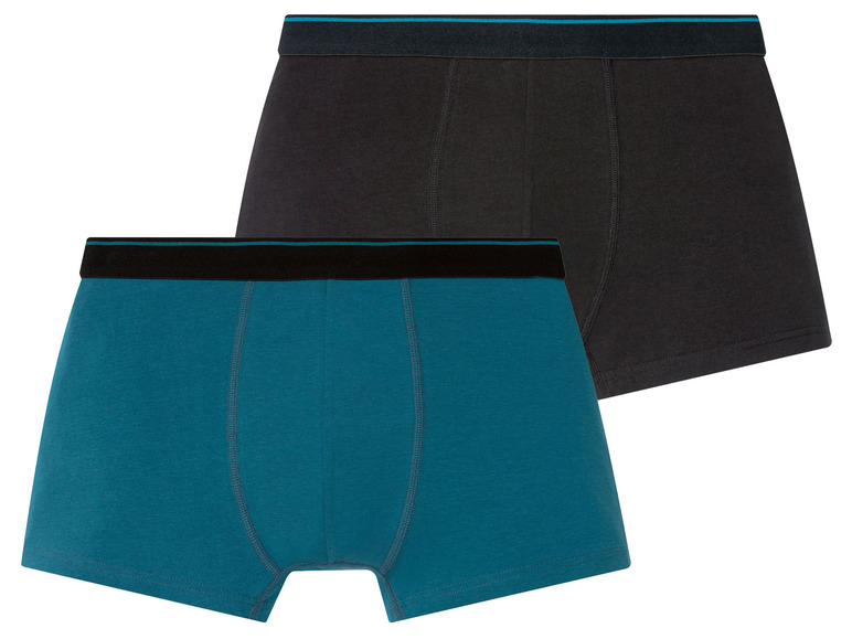 Ga naar volledige schermweergave: LIVERGY Set van 2 boxershorts van een katoenmix - afbeelding 6