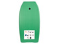 Een groene bodyboard voor golfsurfen.
