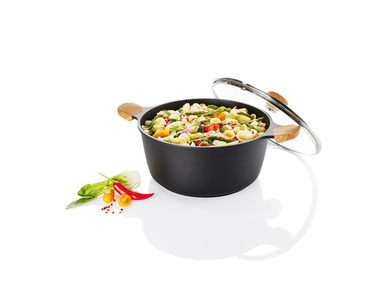 ERNESTO® Casserole en fonte d'aluminium, contenu 5 L