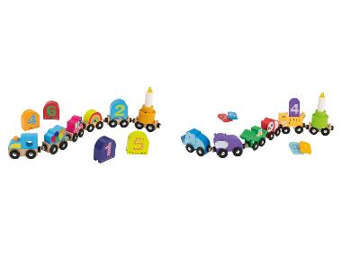 Set de train en bois, 16 pièces / 13 pièces lupilu®