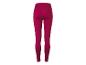 Legging de sport rose foncé taille haute, vue arrière.