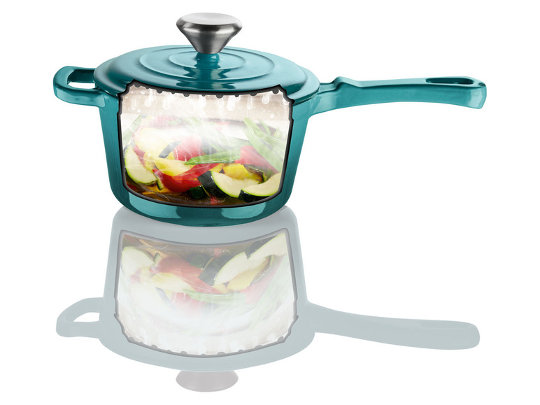 Ga naar volledige schermweergave: ERNESTO® Gietijzeren steelpan, 1,35 L - afbeelding 6