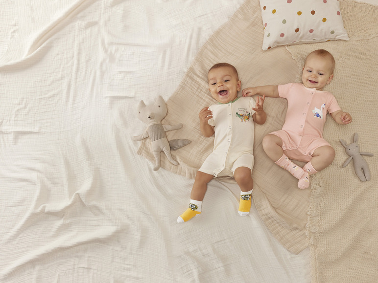 Ga naar volledige schermweergave: lupilu® Set van 3 paar sokken voor baby's - afbeelding 13