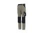 PARKSIDE heren werkbroek in beige en zwart met cargozakken