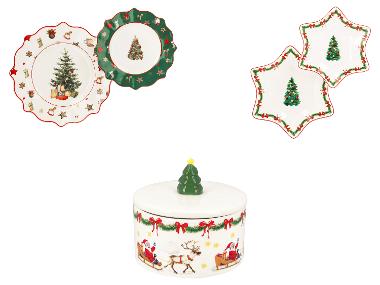 Koekjesdoos of set van serveerborden of -schalen SILVERCREST®