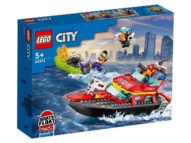 LEGO® CITY 60373 Le bateau de sauvetage des pompiers