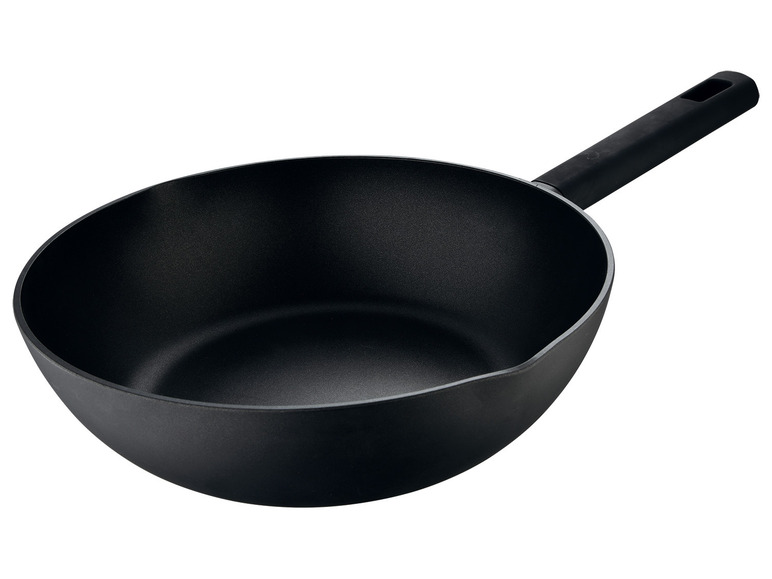 Aller en mode plein écran Masterpro Poêle à wok en aluminium forgé Ø 28 cm, revêtement antiadhésif - Photo 1