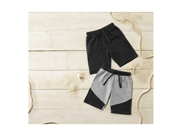 Ga naar volledige schermweergave: pepperts!® Set van 2 sweatshorts van een katoenmix - afbeelding 10