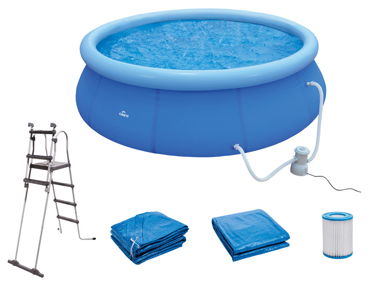 Ga naar volledige schermweergave: CRIVIT Zwembad »Quick-Up«, Ø 450 x 122 cm - afbeelding 1