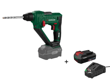 PARKSIDE® Marteau perforateur sans fil 20 V PABH20 avec batterie et chargeur