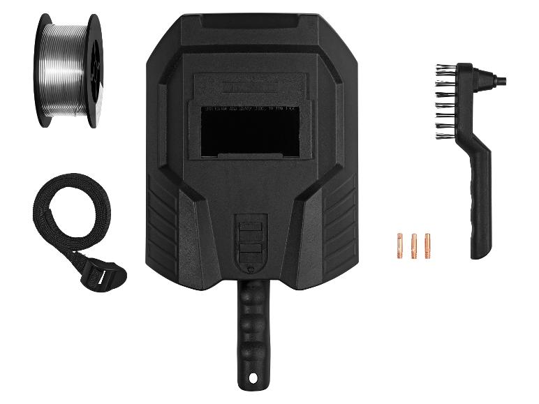 Parkside lasmasker, lasdraad, borstel en accessoires.