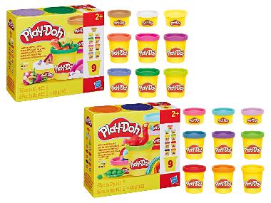 Play Doh Set de jeu avec 9 pots de pâte à modeler