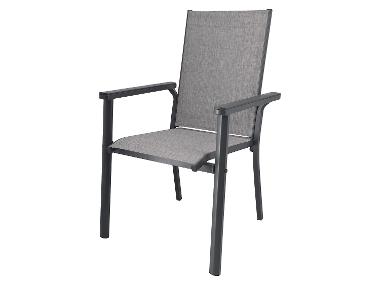 LIVARNO® Fauteuil empilable en aluminium »Houston«
