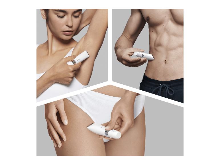 Lichaamshaar trimmen met Braun scheerapparaten.