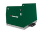 Groene Parkside-tas met een handvat.