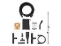 Stofzuigeraccessoires: slang, filters, zakken, buizen en diverse mondstukken.